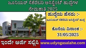 CIMAP Recruitment 2025 In kannada