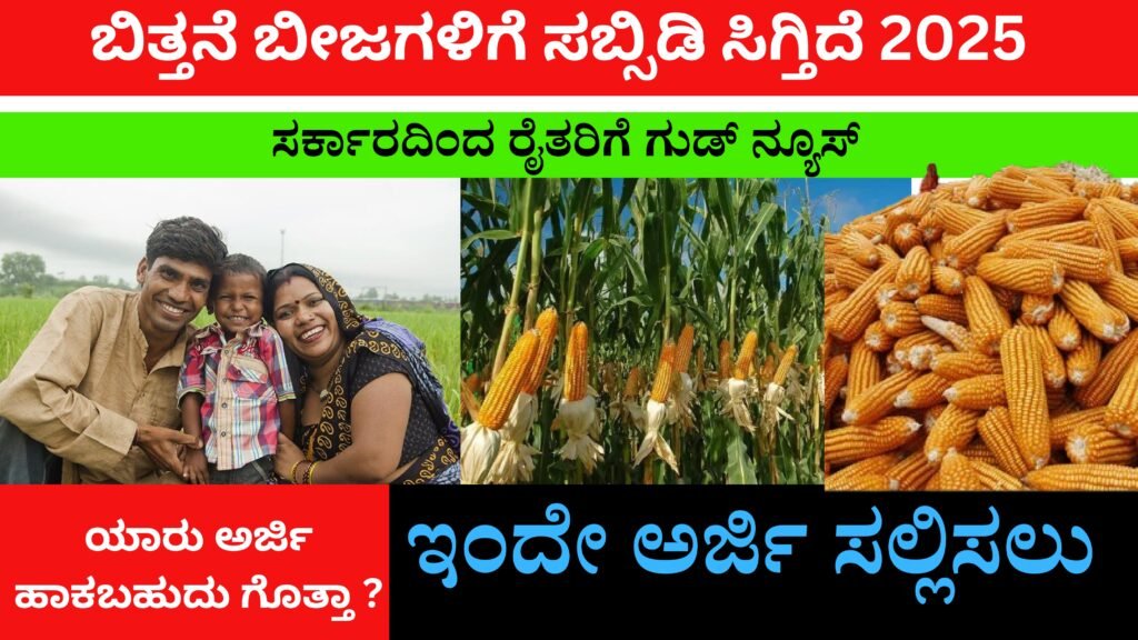 Jowar Seed Subsidy Scheme । ರೈತರಿಗೆ ಅಗ್ಗದ ಜೋಳದ ಬೀಜ – ಈಗಲೇ ನೋಂದಾಯಿಸಿ!